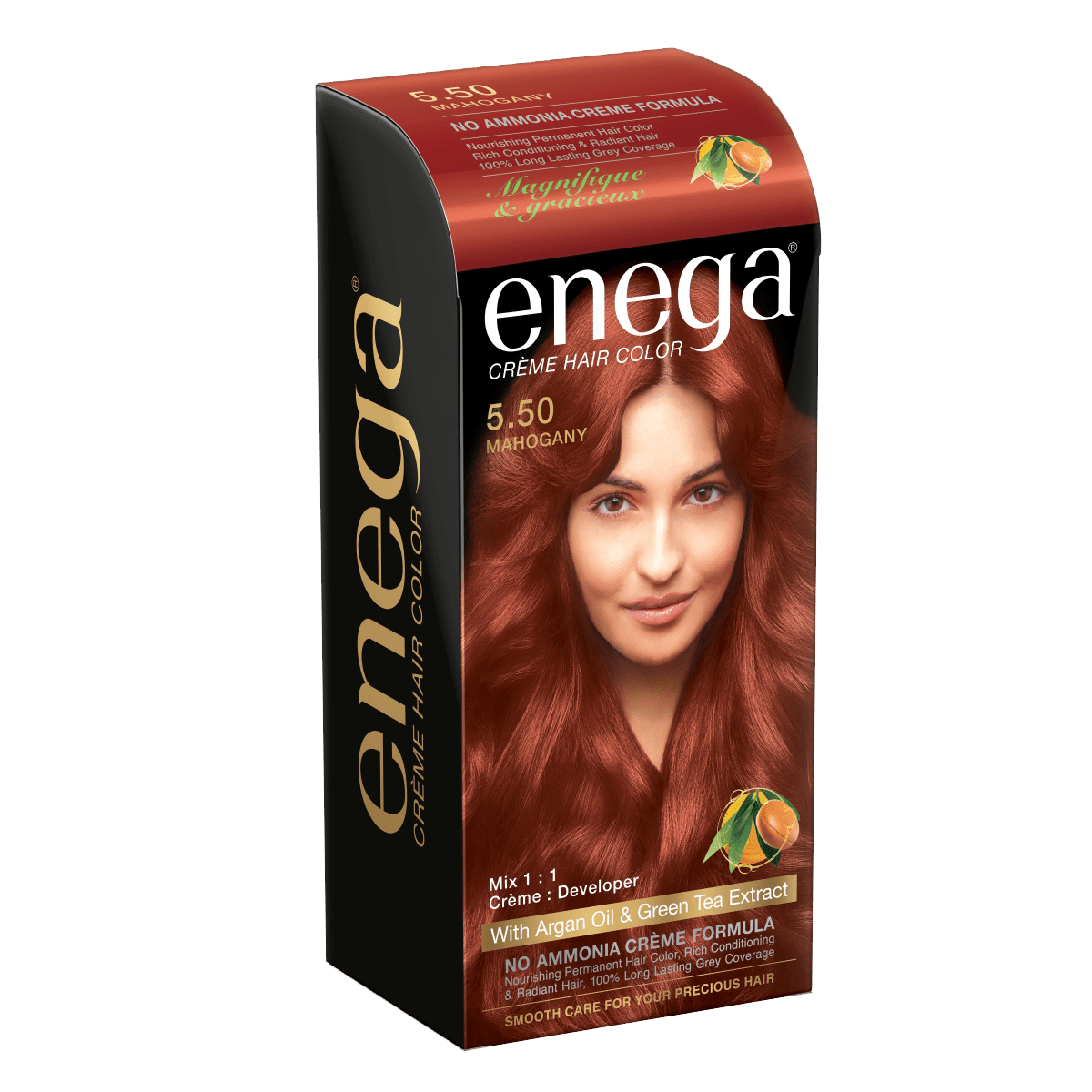 Enega Creme Hair Color – Mahogany – Prem Green Pvt Ltd