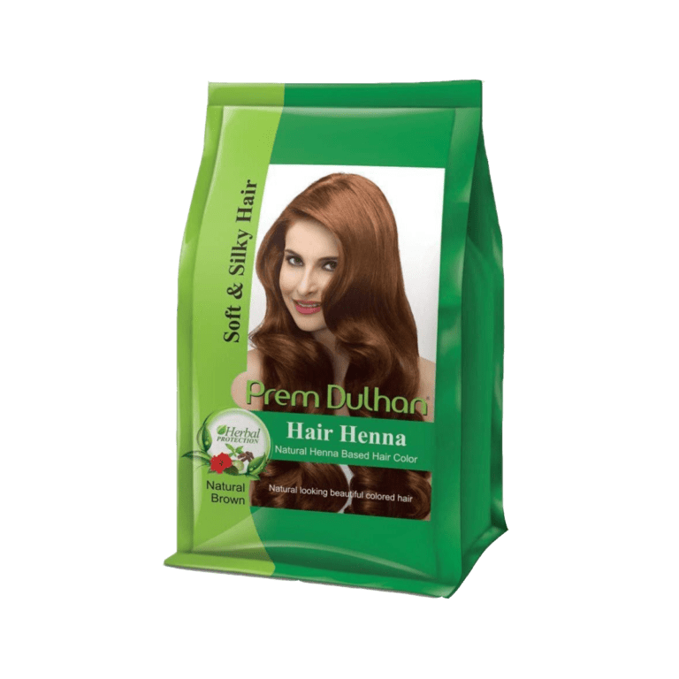 Prem Dulhan Hair Henna Natural Henna Based Hair Color Natural Brown